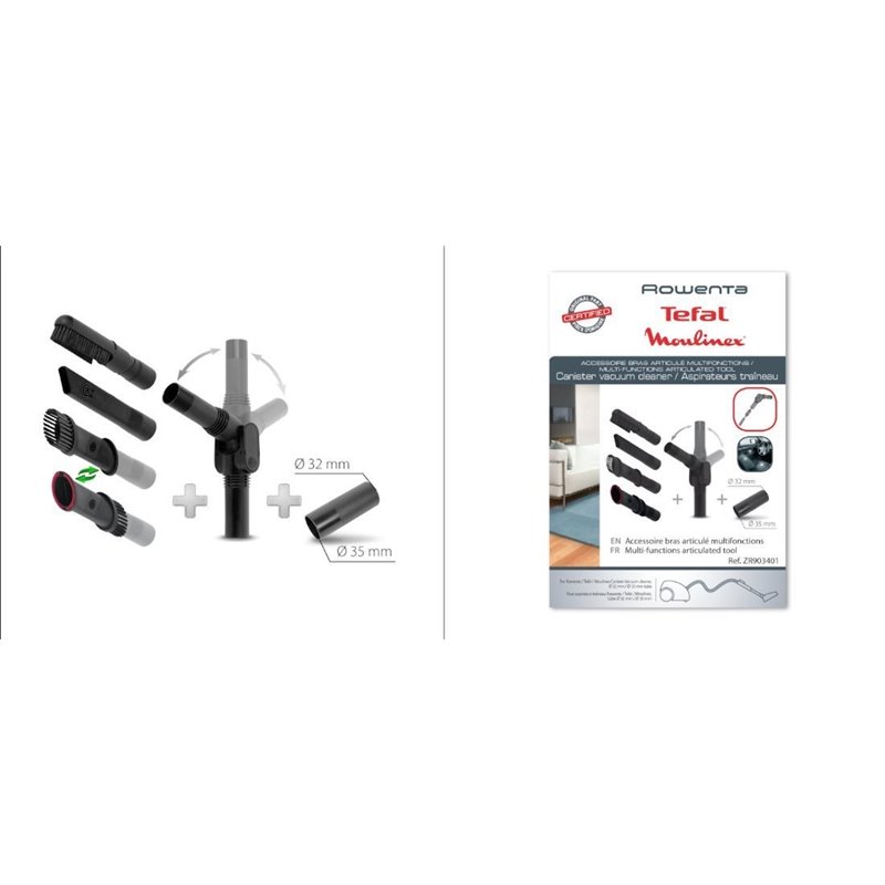 ZR903401 Bras articulé multifonctions pour aspirateur Traineaux Universel ZR903401 ZR903401 Bras articulé multifonctions pour aspirateur Traineaux Universel ZR903401