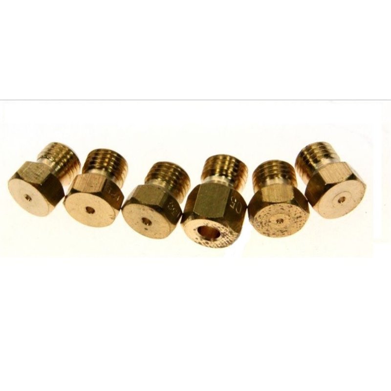 Jeu d'injecteurs GN ( X6 ) filetage Ø 0,5 mm Sogedis 900356 Jeu d'injecteurs GN ( X6 ) filetage Ø 0,5 mm Sogedis 900356