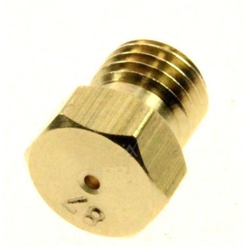 Injecteur gaz butane / propane 0.87 pour table de cuisson ou cuisinière Beko 431920085 Injecteur gaz butane / propane 0.87 pour table de cuisson ou cuisinière Beko 431920085