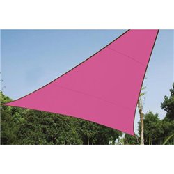 VOILE SOLAIRE - TRIANGLE - 3.6 x 3.6 x 3.6 m - COULEUR: FUCHSIA