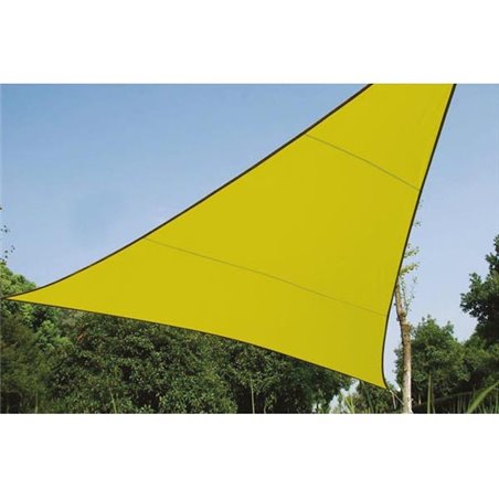 VOILE SOLAIRE - TRIANGLE - 3.6 x 3.6 x 3.6 m - COULEUR: VERT LIME