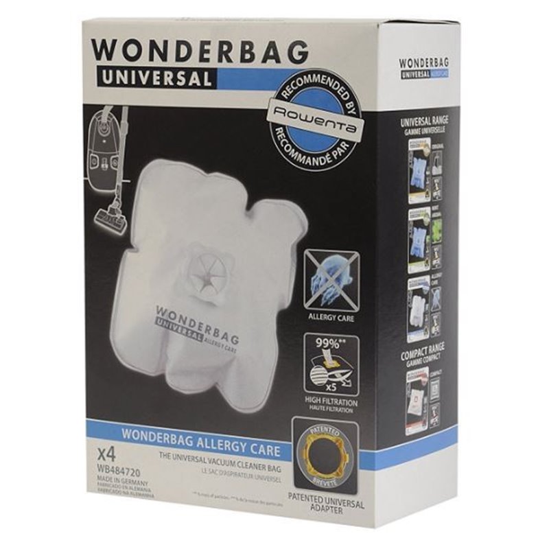 Wonderbag Endura Sacs Universels pour aspirateur WB484720