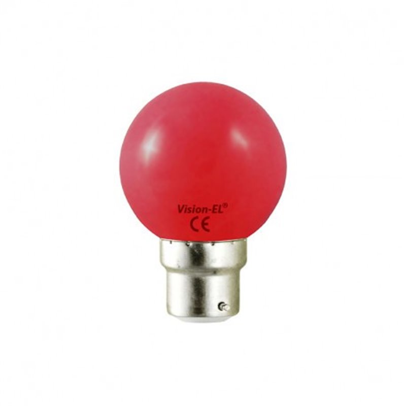 Bulb led B22 -1W -Rouge