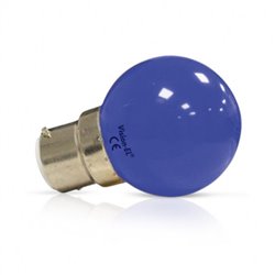 Bulb led B22 -1W -Bleu