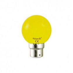 Bulb led B22 -1W - Jaune