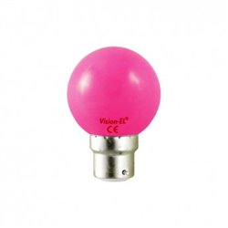 Bulb led B22 -1W - Rose