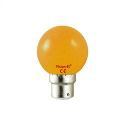 Bulb led B22 -1W - orange