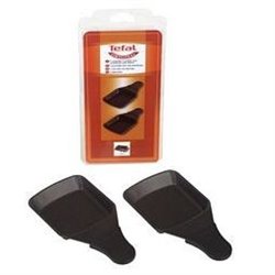 Lot de 2 Coupelles Carrées avec Revêtement Anti-Adhésif