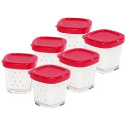 XF100501 - 6 pots verre avec égouttoir - Yaourtières Delices et Multi Delices