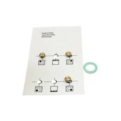 Kit injecteurs gaz butane/ propane pour cuisinière Beko 4431900083