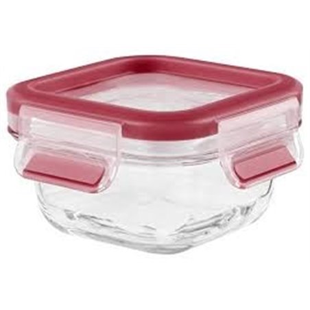 MASTERSEAL FRESH carrée en verre 0.2L ROUGE