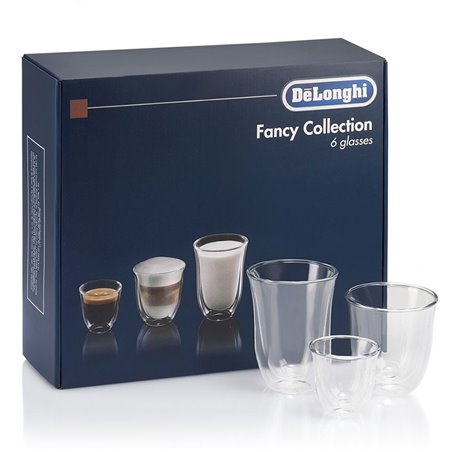 Pack de 6 verres pour cafetière Delonghi 5513296671