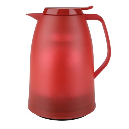 MANBO carafe isotherne 1L ROUGE translucide