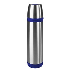 CAPTAIN récipient isotherme 0.5L INOX BLEU