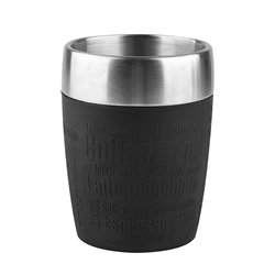 TRAVEL CUP 0.2L inox/noirTEF