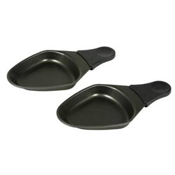 Lot de 2 coupelle a raclettes ovales avec rêvetement anti-adhésif XA400102