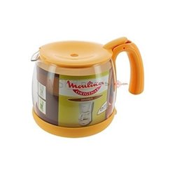 Verseuse jaune pollen micro-ondes avec bandeau anti-choc amovible 15 tasses A15B0E