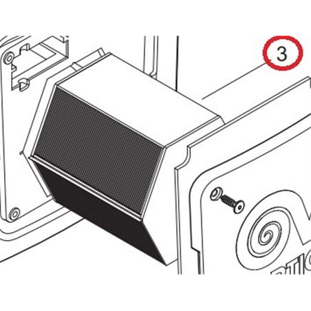 FILTRE ECHANGEUR VMC VORTICE PROMETEO PLUS HR 400