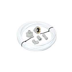 Kit tuyau 6 m 1/4 + raccords pour frigo americain