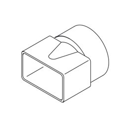 Adaptateur de gaine pour...