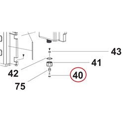 Levier de réservoir pour climatiseur Vortice 5664000011