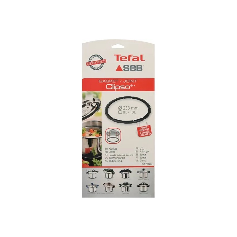 Joint pour cocotte SEB Clipso Control + / Clipso Easy / Clipso Modulo / Clipso - 792237