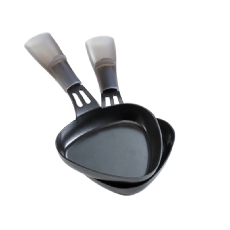 Lot de 2 poelons triangulaires pour appareil a raclette Lagrange