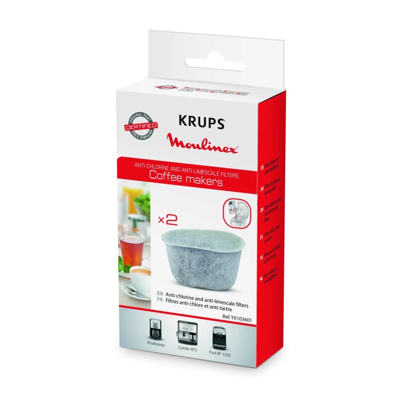 2 cartouche filtrante ProAroma, combiné XP2 et machine dosette KP1020 YX103601