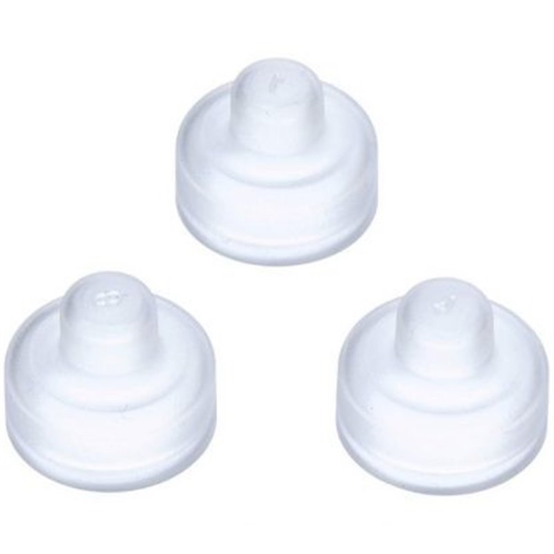 Lot de 3 capuchons blanc sicomatic L et T-PLUS