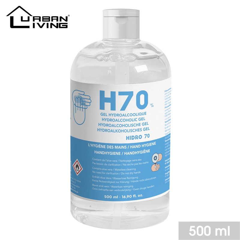 Solution Hydroalcoolique, 500ml à pompe