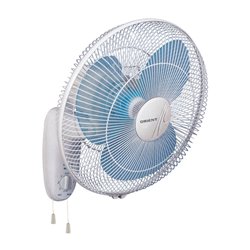 Ventilateur mural 60W Ø40cm angle 90° avec télécommande