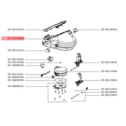 Boitier générateur de vapeur Calor CS-00137322, CS-00144689