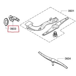 Raccord pour lave vaisselle Bosch 00619248