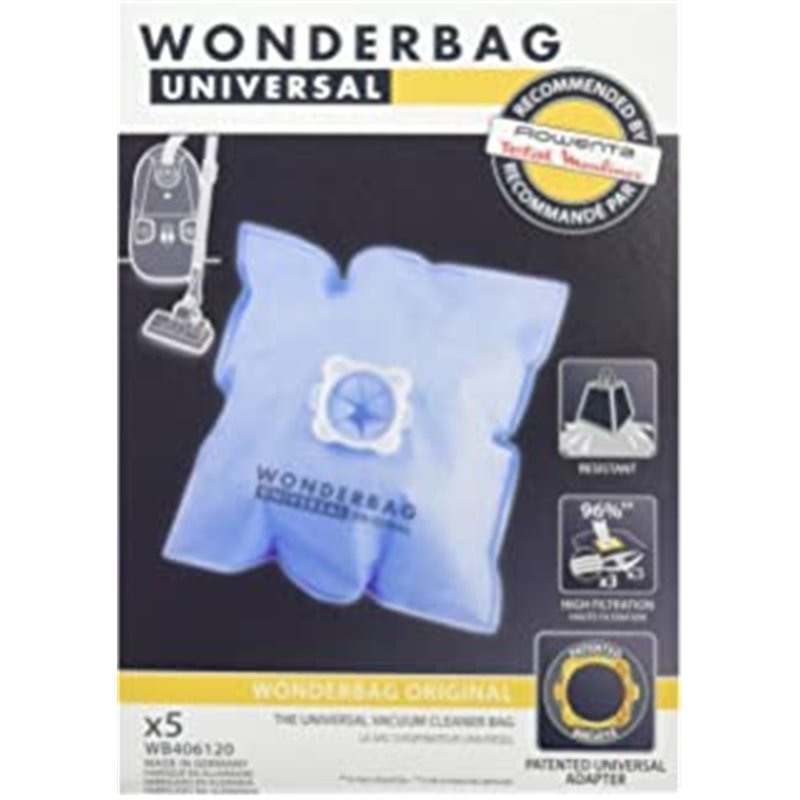 Rowenta aspirateur traîneau avec sac wB484740 wonderbag [Classe énergétique A+]