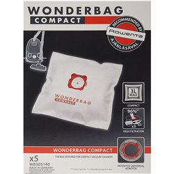 Rowenta aspirateur traîneau avec sac WB305140 wonderbag compact