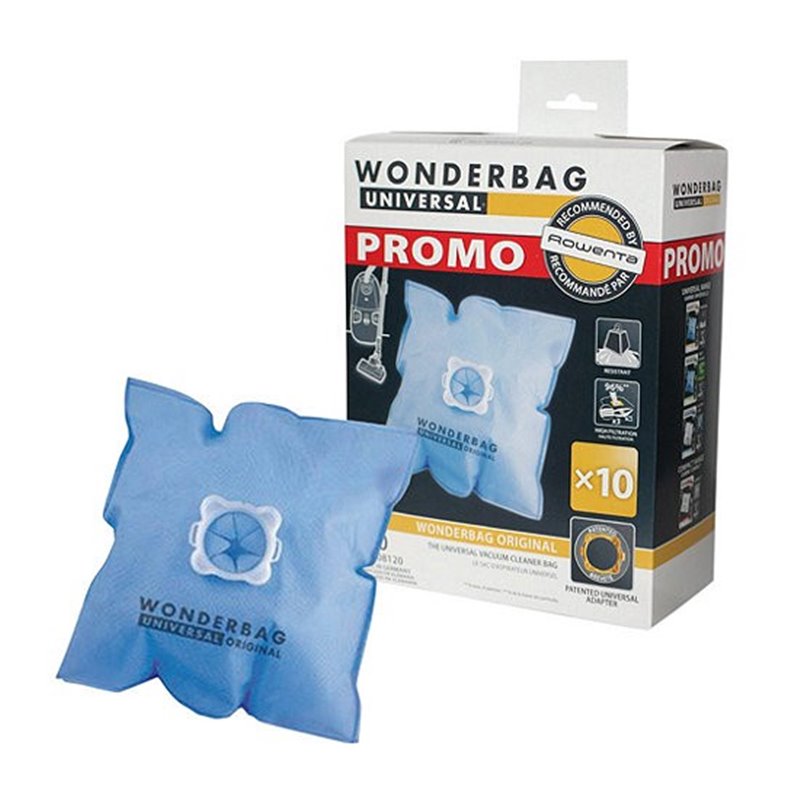 10 Sacs Aspirateur Pour Rowenta Alternative À L'Original Wonderbag Compact  Wb305120, Wonderbag Universal Wb406120, (Ro4, Ro05[H5379] - Cdiscount  Electroménager