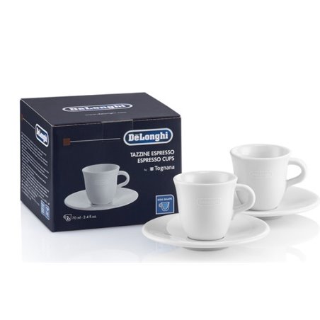 Lot de 2 tasses en porcelaine pour cafetière Delonghi 5513283721