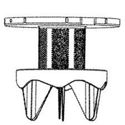 Grille séparateur marron...