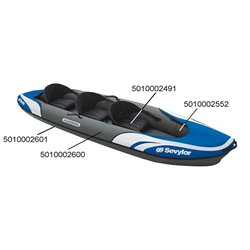Vessie latérale gauche pour kayak hudson 5010002552