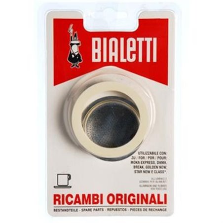 0109742 - 3 Joints + 1 filtre pour 3 tasses Bialetti