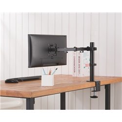 Support de bureau à pince pour 1 écran de 17 à 32" (43 à 81cm)