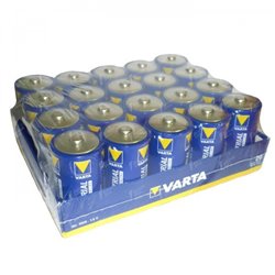 Pile Varta en vrac alkaline industriel LR20 - D - 4020