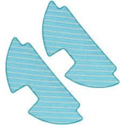 Accessoire aspirateur / cireuse Rowenta Lingettes microfibre x2