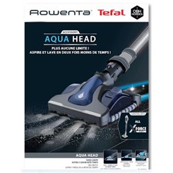 Tête d'aspiration Aqua Head et 2 lingettes