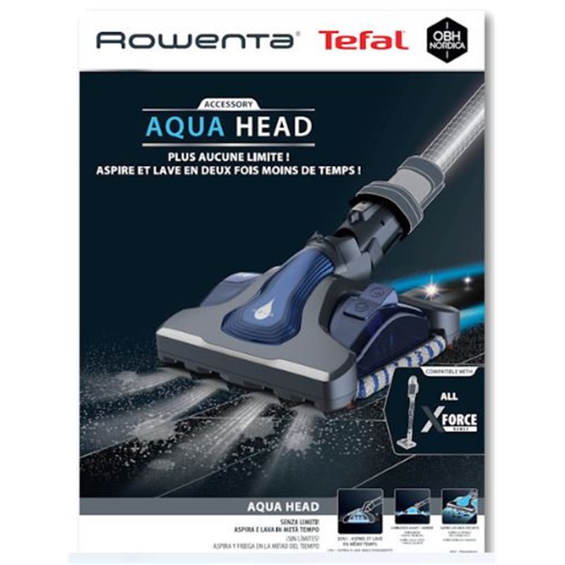 Tête d'aspiration Aqua Head et 2 lingettes