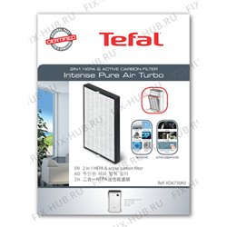 Filtre2en1 intense pur air XD6730K0 Tefal