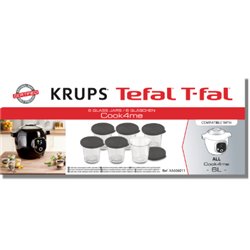 Lot de 6 bocaux de sticla Tefal - XA606011 - Krups