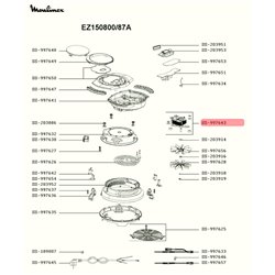 Moteur pour multi cuiseur extra crisps Moulinex EZ150800, SS-997643