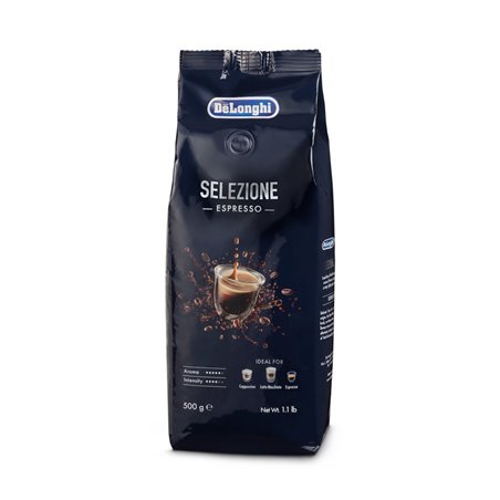 Café en grains Selection Expresso Delonghi, sachet de 500g, AS00000177