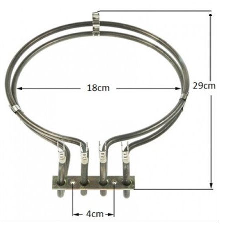 Résistance circulaire pour four Siemens